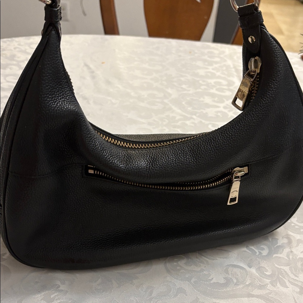 Coach Black Leather Hobo Bag - Picture 4 of 6